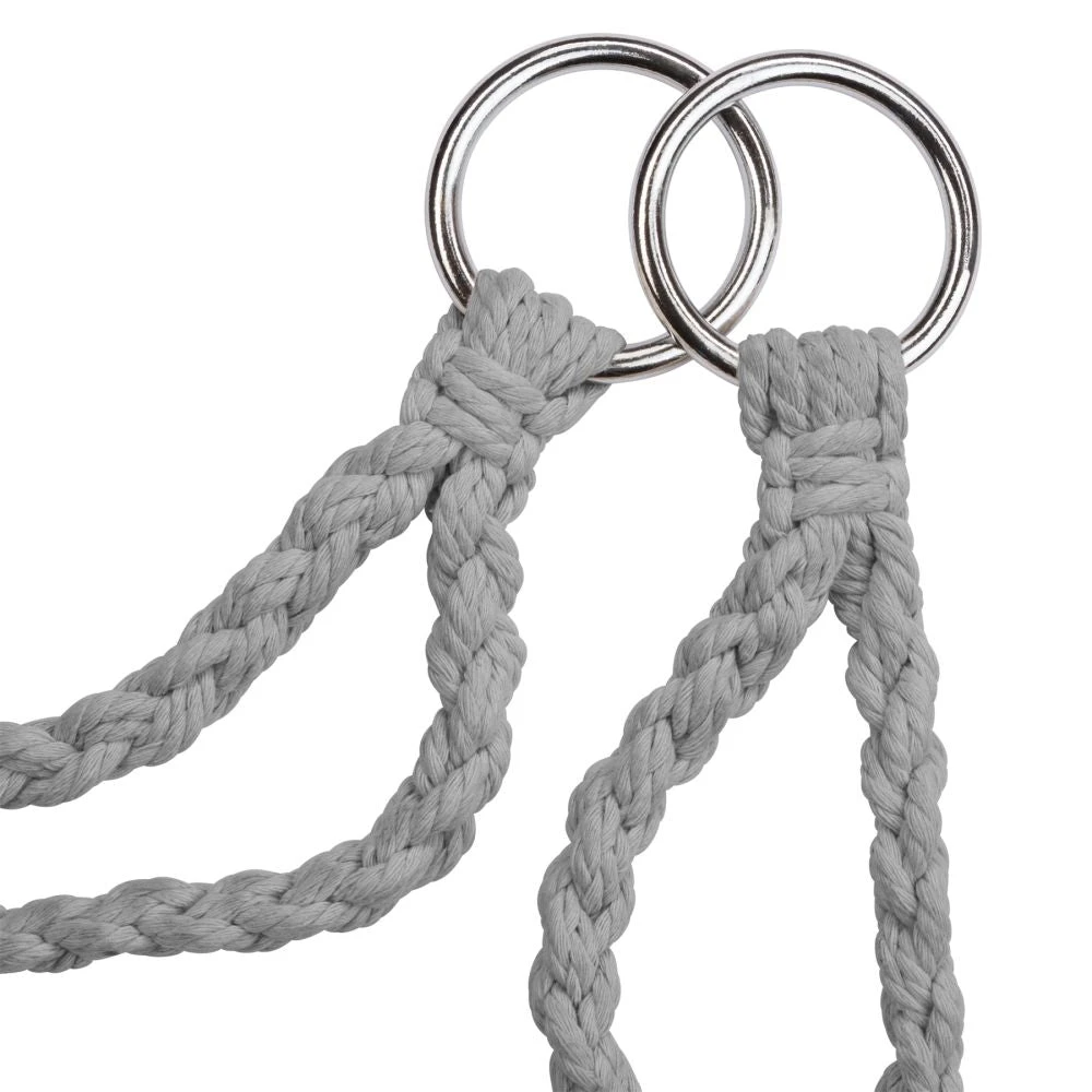 Fauteuil Suspendu ELISA Hamac Meuble Jardin Diamètre 80 Cm Gris 2208165 6 Fauteuil Suspendu ELISA Hamac Meuble Jardin Diamètre 80 Cm Gris 2208165 – Image 4