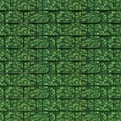 Brise Vue Brise Vent Film Anti Regards Clôture Paravent PVC Imprimé Buis 70 M Vert 2208222