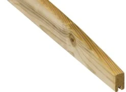 Latte Cintrée 2.8x13.5x180cm à Emboîter Rainure Et Languette UNIVERSO BOIS