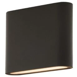 Applique LED Extérieure Gris Ardoise 3000°K 8 W IP54