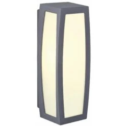 Applique Extérieure Meridian Box Anthracite E27 Max. 25W